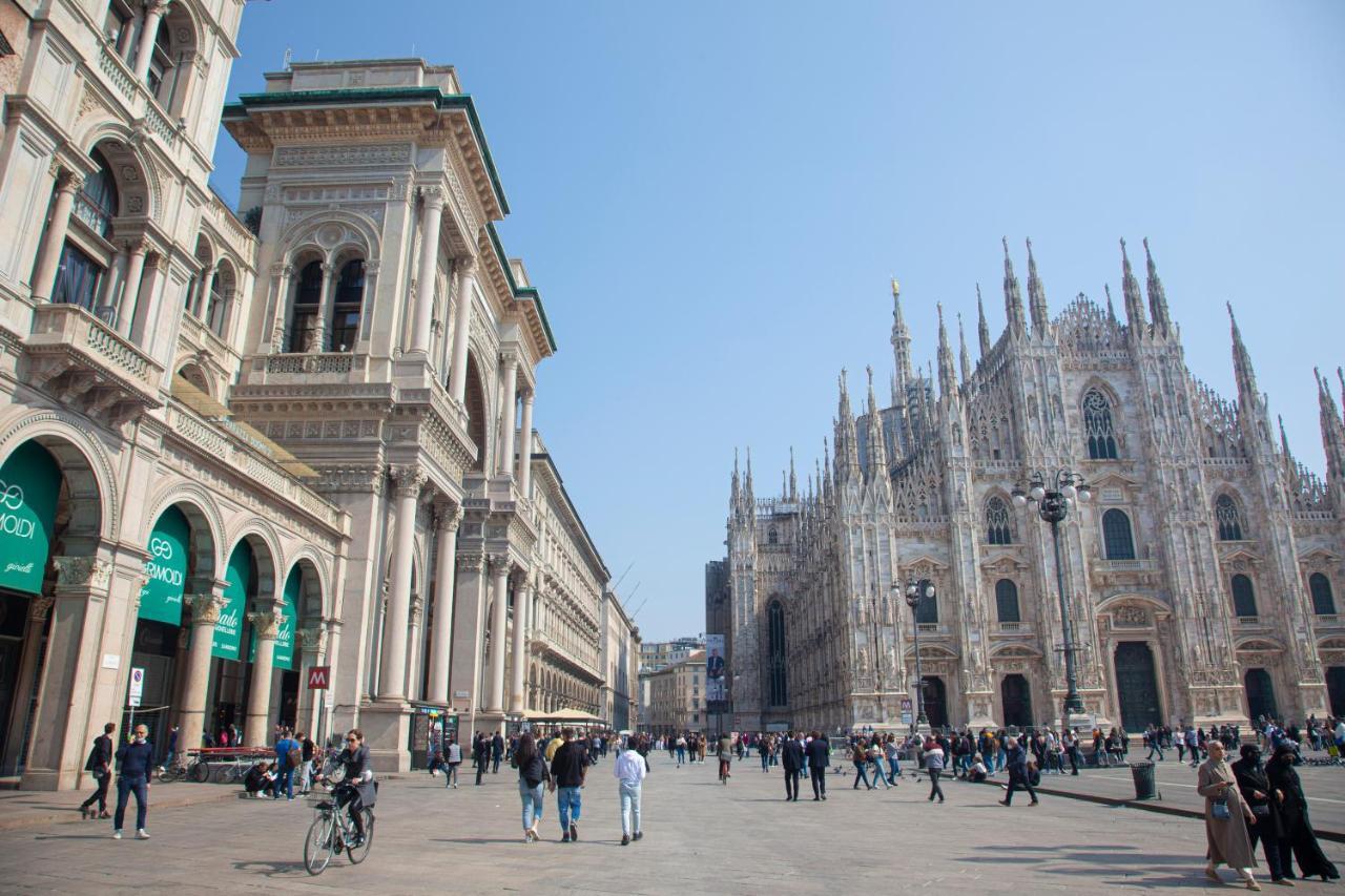 شقة Luxury Flat Duomo 6Pax Wifi Top ميلان المظهر الخارجي الصورة